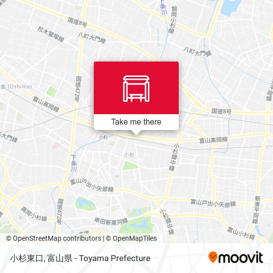 小杉東口 map
