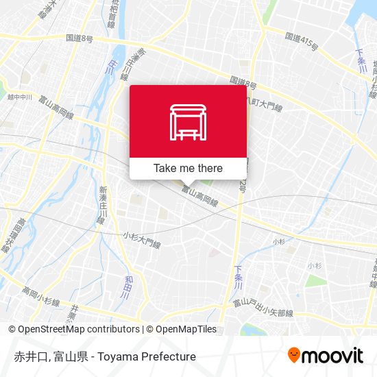 赤井口 map