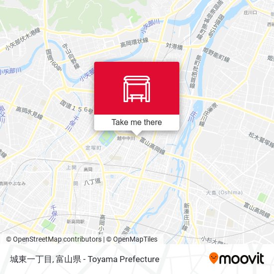 城東一丁目 map