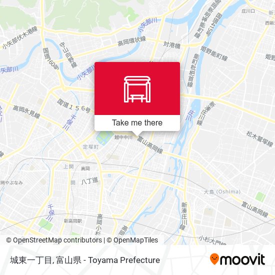 城東一丁目 map