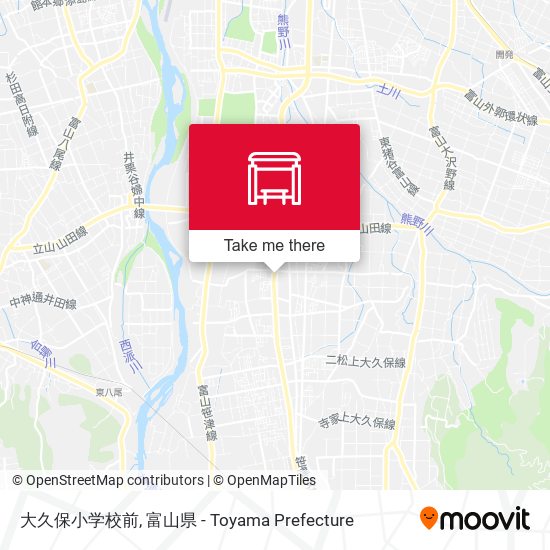 大久保小学校前 map