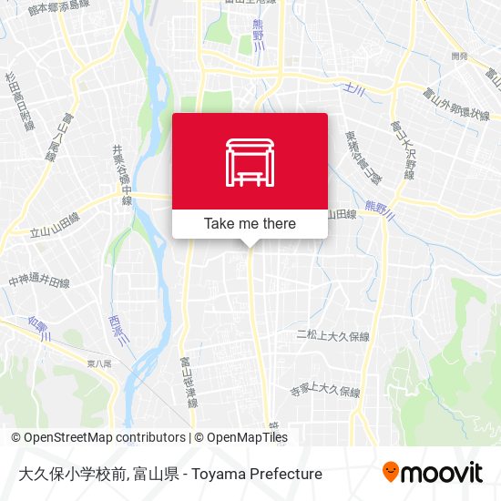 大久保小学校前 map