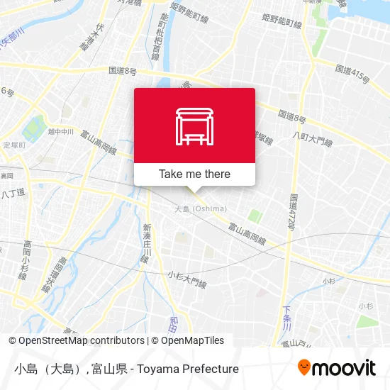 小島（大島） map