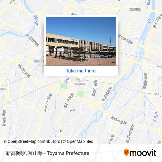 新高岡駅 map