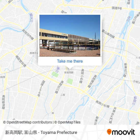 新高岡駅 map