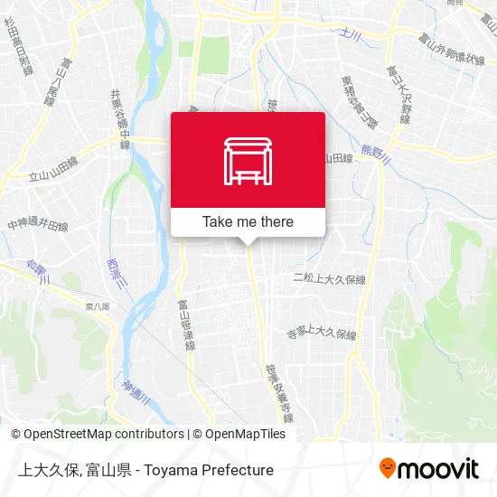 上大久保 map