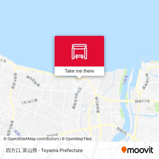 四方口 map