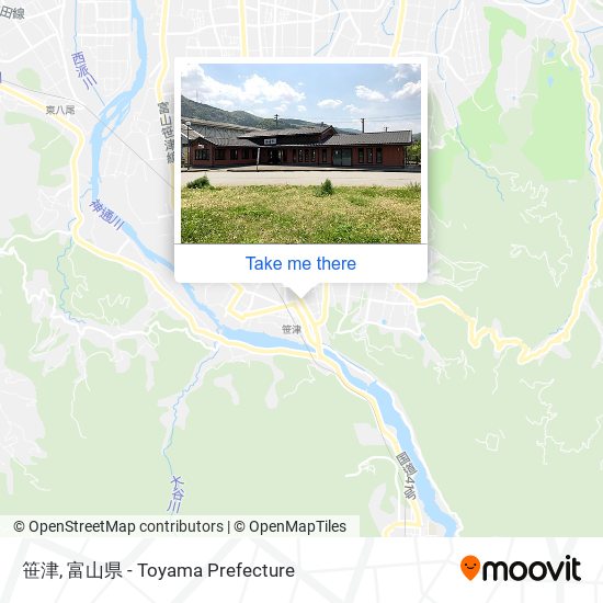 笹津 map