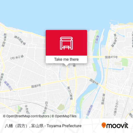 八幡（四方） map