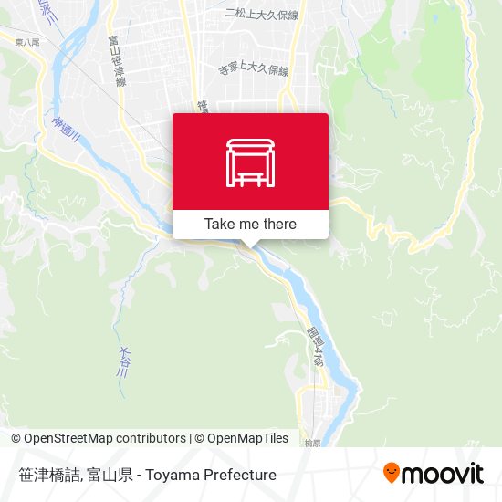 笹津橋詰 map