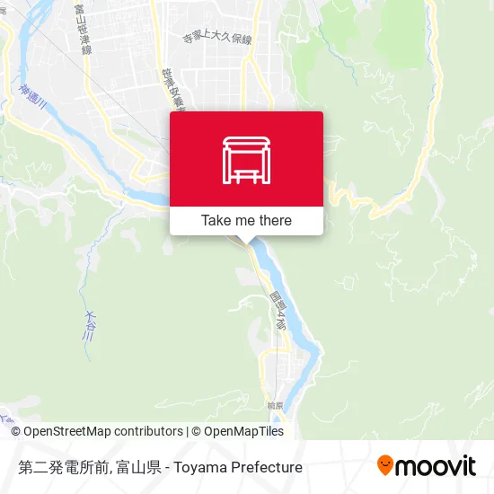 第二発電所前 map