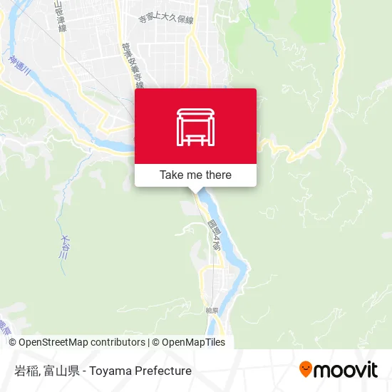 岩稲 map