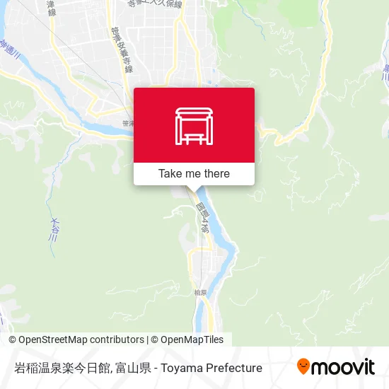 岩稲温泉楽今日館 map