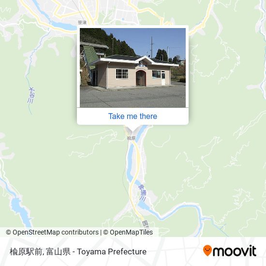 楡原駅前 map