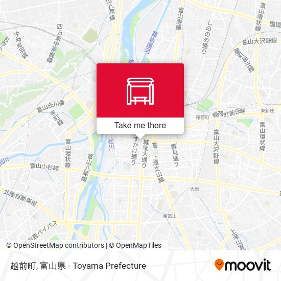 越前町 map
