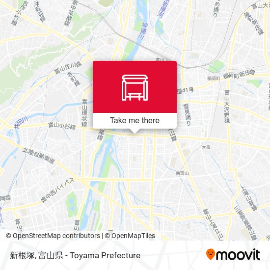 新根塚 map