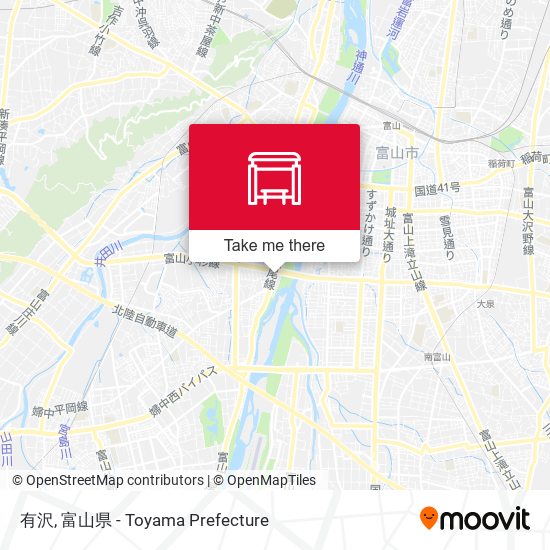 有沢 map