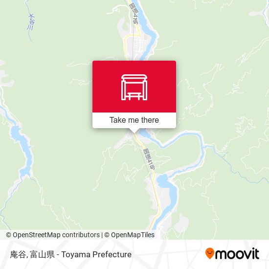 庵谷 map