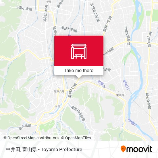 中井田 map