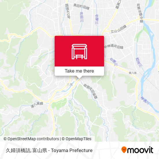 久婦須橋詰 map