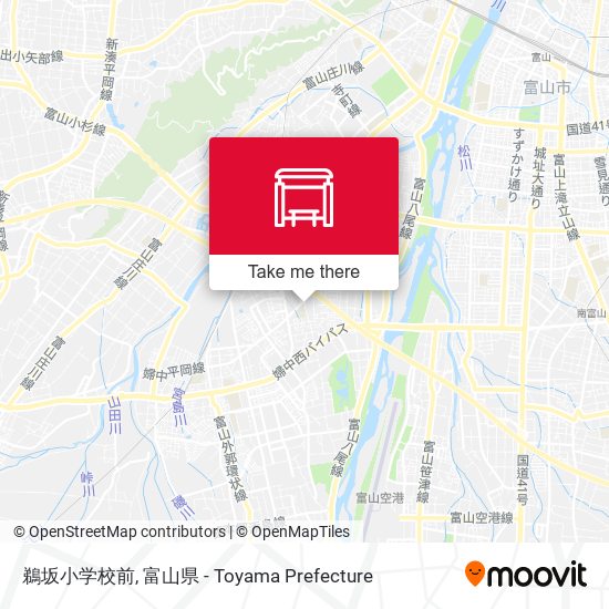 鵜坂小学校前 map