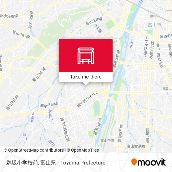 鵜坂小学校前 map