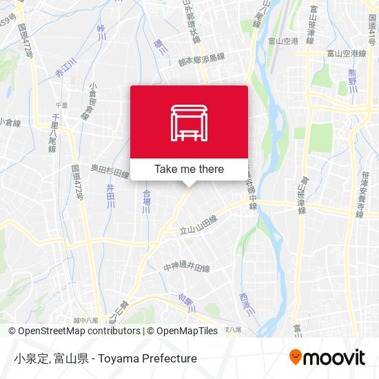 小泉定 map