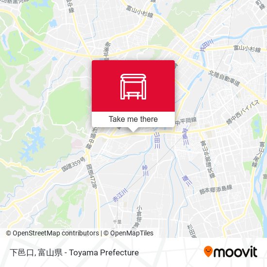 下邑口 map