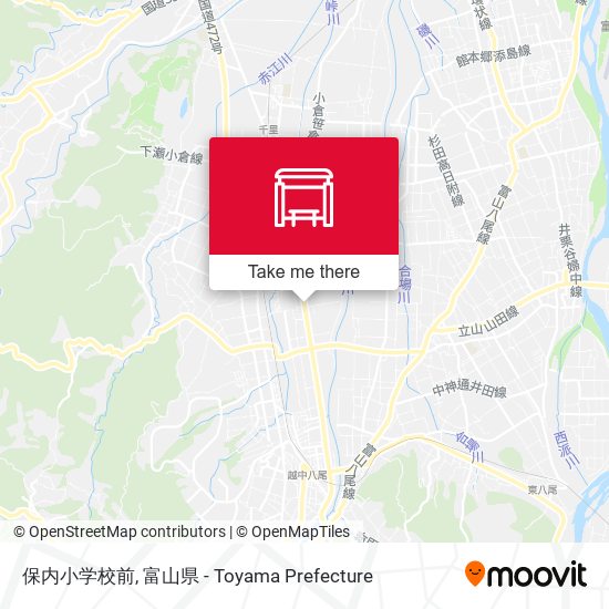 保内小学校前 map