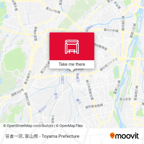 笹倉一区 map