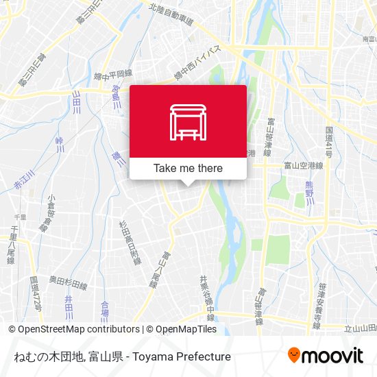 ねむの木団地 map