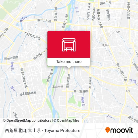 西荒屋北口 map