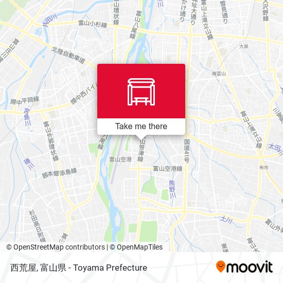 西荒屋 map