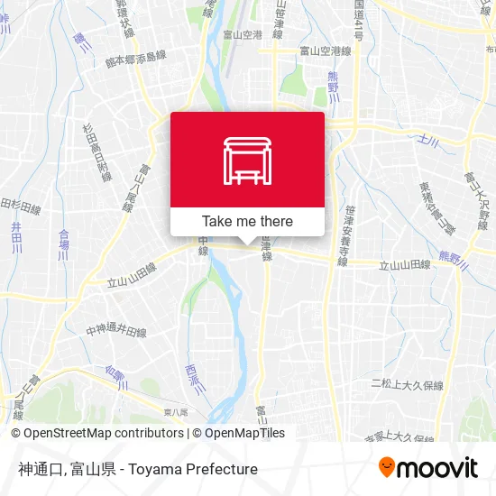 神通口 map