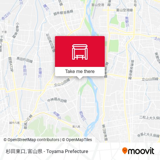 杉田東口 map
