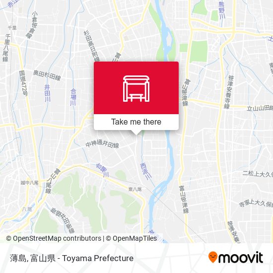 薄島 map