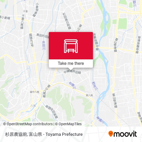 杉原農協前 map