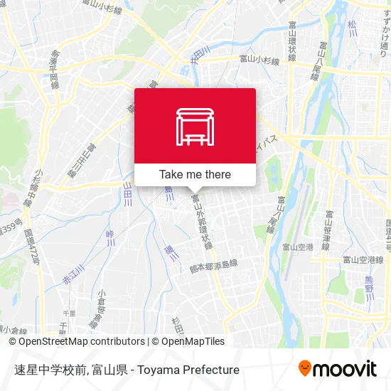 速星中学校前 map
