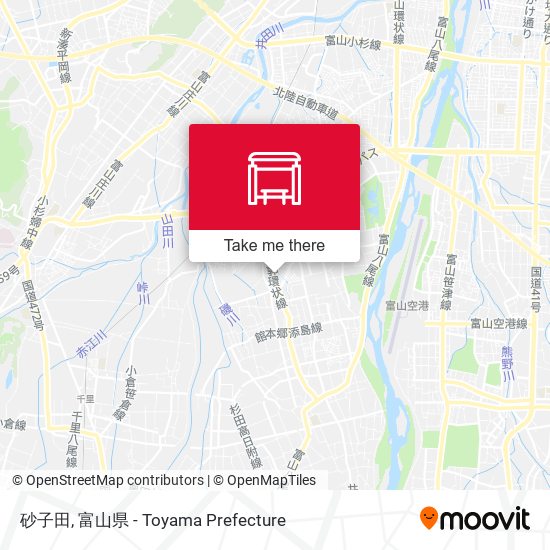 砂子田 map