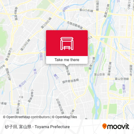 砂子田 map