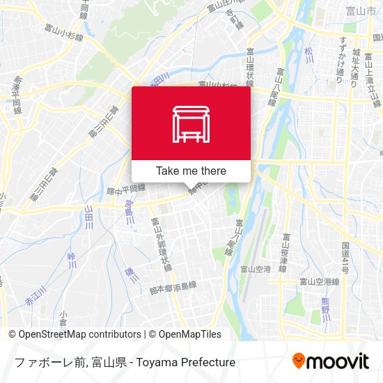ファボーレ前 map
