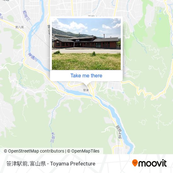 笹津駅前 map