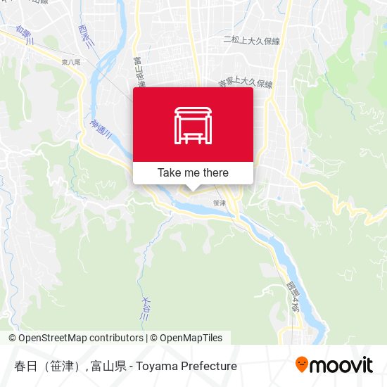 春日（笹津） map