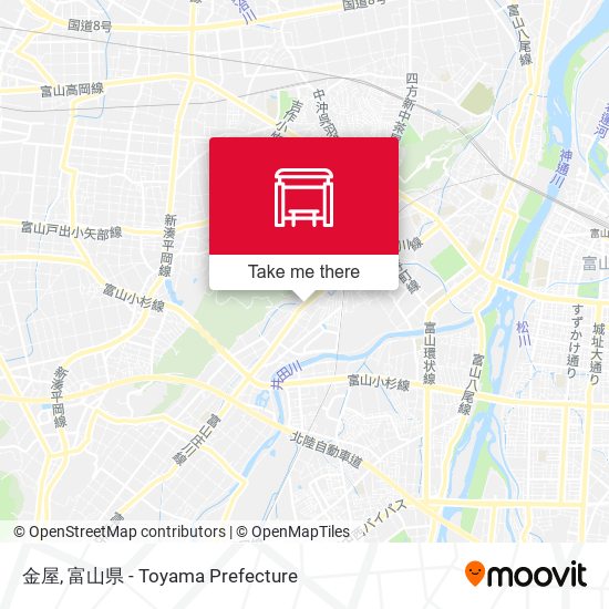 金屋 map
