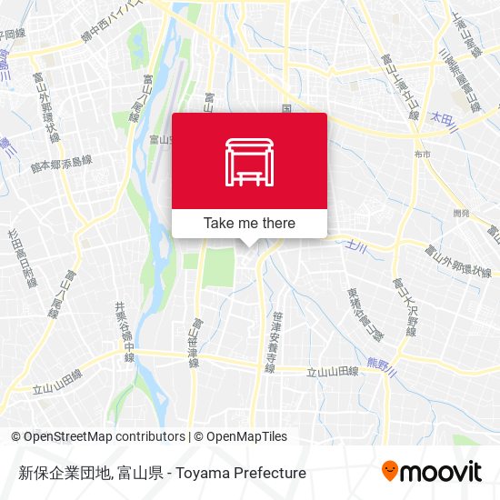 新保企業団地 map