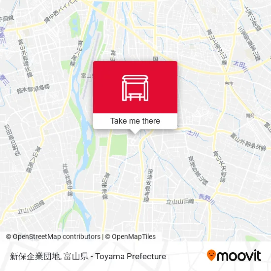 新保企業団地 map