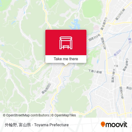 外輪野 map