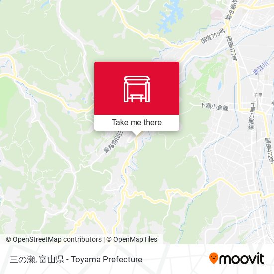 三の瀬 map