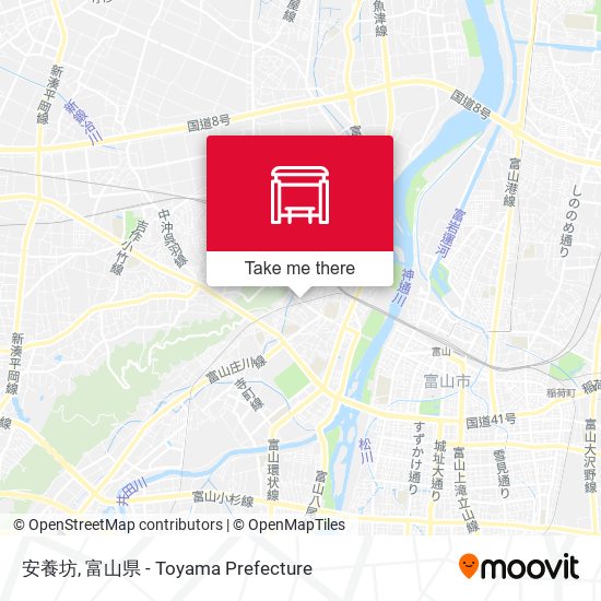 安養坊 map