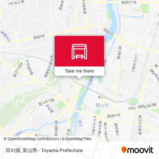 田刈屋 map